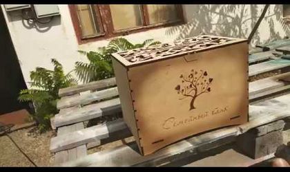 Как сделать градиент морилкой на шкатулке