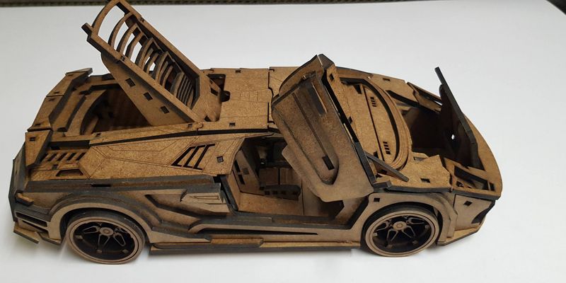 Макет гоночной машина Lamborghini